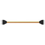 Light Channel / Lazer Strip Flexible Connector - Black