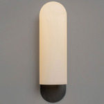 Odyssey Wall Sconce - Overstock - Black Gunmetal / Opal Matte