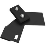 T-Bar Ceiling Mounting Clip - Black