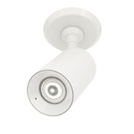 Piston Monopoint with 2IN Round Canopy - Floor Model - White