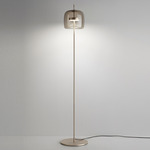 Jube Floor Lamp - Open Box - Matte Steel / Smoky