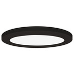 Slim Ceiling Flush Light - Black / White