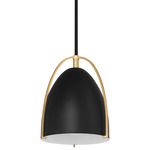 Axel Pendant - Matte Black / Matte Black