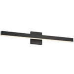 Cisco Bathroom Vanity Light - Matte Black / White