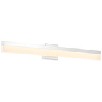Loft Color-Select Bathroom Vanity Light - Chrome / Frosted