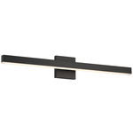 Cisco Bathroom Vanity Light - Matte Black / White