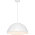 Huck Pendant - Matte White