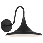 Pella Outdoor Wall Light - Black / White