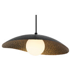 Yates Pendant - Black / Opal