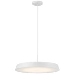 Tallinn Color-Select Pendant - Matte White / White