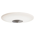 Alpine Color-Select Ceiling Light - Satin Nickel / White