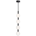 Baroque Color-Select Pendant - Black / White