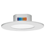 Connie Color-Select Ceiling Light - White / White