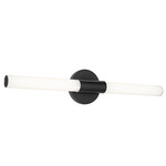 Dion Color-Select Bathroom Vanity Light - Black / White