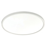 Edge 120-277V Color-Select Ceiling Light - White / White