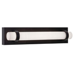 Miami Color-Select Bathroom Vanity Light - Black / White