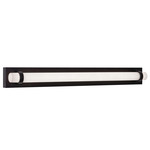 Miami Color-Select Bathroom Vanity Light - Black / White