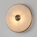 Beran Wall Sconce - Brass / Alabaster