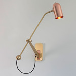 Stasis Wall Sconce - Brushed Brass / Copper