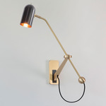 Stasis Wall Sconce - Brushed Brass / Bronze