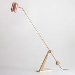 Stasis Floor Lamp - Brushed Brass / Copper