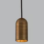 Doma Pendant - Antique Brass