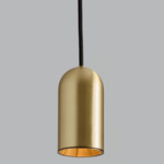 Doma Pendant - Brushed Brass