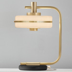 Masina Table Lamp - Brushed Brass / Black