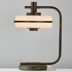 Masina Table Lamp - Dark Bronze / Satin Olive