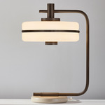 Masina Table Lamp - Dark Bronze / Satin Dove