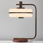 Masina Table Lamp - Dark Bronze / Oxblood