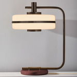 Masina Table Lamp - Dark Bronze / Oxblood
