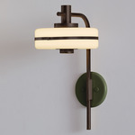 Masina Wall Sconce - Dark Bronze / Satin Olive