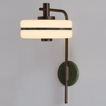 Masina Wall Sconce - Dark Bronze / Satin Olive