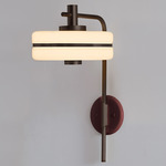 Masina Wall Sconce - Dark Bronze / Oxblood