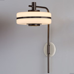 Masina Wall Sconce - Dark Bronze / Textured Cream
