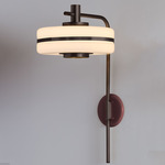 Masina Wall Sconce - Dark Bronze / Oxblood