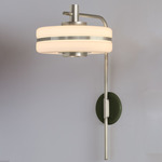 Masina Wall Sconce - Satin Nickel / Satin Olive
