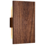 Tersus Wood Wall Sconce - Walnut