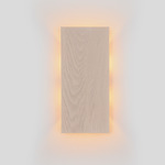 Tersus Large Wall Sconce - White Washed Oak / White Washed Oak