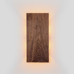 Tersus Large Wall Sconce - Walnut / Walnut