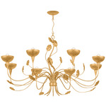 Innsbruck Chandelier - Vintage Gold Leaf
