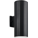 Portillo Outdoor Dual Wall Light - Black