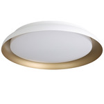 Sebio Color-Select Ceiling Light - White / Gold / White