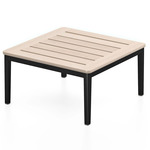Navy Lounge Outdoor Coffee Table - Accoya / Black