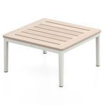 Navy Lounge Outdoor Coffee Table - Accoya / White Grey