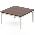 Navy Lounge Coffee Table - Walnut / White Grey
