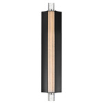 Hyperion Wall Sconce - Black / Crystal