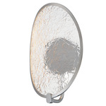 Moonscapes Wall Sconce - Polished Chrome / Clear