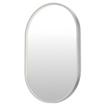 Elisse Oval LED Mirror - Satin Nickel / Mirror